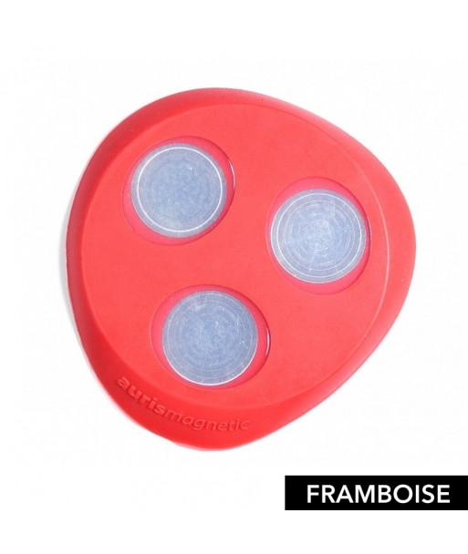 Sous-verre Magnétique Aquaflux En Silicone Rose - Pour Aimanter Une Boisson - Neuf